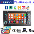 7" Für Audi A4 S4 RS4 8E 8H B6 B7 Carplay Android 13 2+32G Autoradio GPS Nav RDS