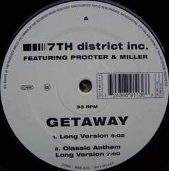 7th District Inc. - Getaway 12" Vinyl Schallplatte 