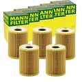 5x MANN-FILTER HU 719/3 x ÖLFILTER MIT DICHTUNG FILTEREINSATZ 5-STÜCK!