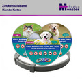 Anti Insekten Floh Zeckenhalsband 8 Mo. Schutz Haustier Katzen Hund 38/70cm grau