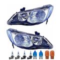 Scheinwerfer Set manuell inkl. Premium Lampen für Honda Civic VIII Stufenheck FD