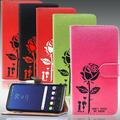 Handy Tasche für Samsung Galaxy Schutz Hülle Blumen Flip Cover Buch Case Etui