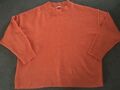 Damen Rundhals Langarm Pullover UK20 Fresh Orange TU Gebraucht 