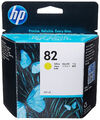 Original HP 82 C4913A gelb yellow 69ml OVP DATUM 2018-2019