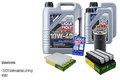 INSPEKTIONSKIT FILTER LIQUI MOLY ÖL 7L 10W-40 für Hyundai Santa Fé II CM 2.2