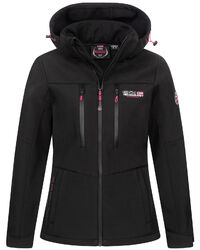 Geographical Norway Damen Frühlings Jacke Softshell Jacke Outdoor Regen Übergang
