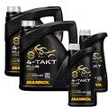 10 Liter MANNOL 4-Takt Plus 10W-40 Motoröl Motorradöl Bike Oil JASO MA/MA2