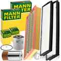 MANN FILTER INSPEKTIONSPAKET für MERCEDES W124 S124 250 D 250 TD 90+94 PS