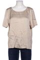 Comma Bluse Damen Oberteil Hemd Hemdbluse Gr. EU 40 Beige #6ra7dbd