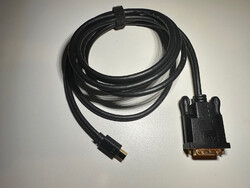 Delock Display Port-Kabel Mini Displayport Stecker zu DVI-Stecker 2m schwarz