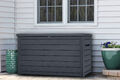 Keter Gartenbox Ontario - 870 l, anthrazit, Kissenbox Auflagenbox Kissentruhe 