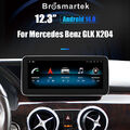 12.3" Android 14 CarPlay Autoradio 8+128GB Für Mercedes GLK-Klasse X204 NTG 4.5