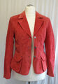 TAIFUN COLLECTION Echt Wildleder Blazer Jacke Gr.36/38  Klassisch rot wie neu