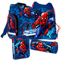 Spiderman 4 tl. Set SCHULRANZEN Ranzen Federmappe Tornister TASCHE Marvel Spider