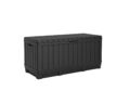 Gartenbox Kentwood, 350 Liter Kissenbox Aufbewahrungsbox Auflagentruhe Box Truhe