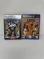 Sony PS2 Playstation 2 Die Urbz Sims in der Stadt Videospiel und Sims 2 Bundle