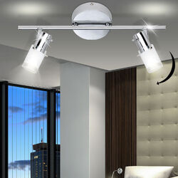 Design LED Decken Lampen verstellbar Ess Zimmer Wand Strahler Leuchten drehbar