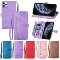 Echt Leder Für Apple iPhone 16 15 HandyTasche FlipCover Case ​SchutzHülle Wallet