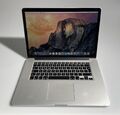 Apple MacBook Pro Retina 15,4“ i7 2,2 Ghz 256 GB SSD 16 GB Ram 2015 #F02