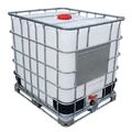 1000l IBC Container Wassertank Regenwassertank Tank auf Stahlpalette GESPÜLT