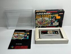 Super Mario AllStars Super Nintendo SNES OVP Anleitung PAL ⚡VERSAND⚡