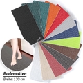 Weichschaummatte Badematte Badvorleger Bad Läufer Meterware Breite 130cm