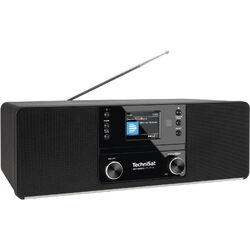 TechniSat DIGITRADIO 370 CD IR, Internetradio, schwarzDAB+, UKW, Bluetooth, CD, WLAN