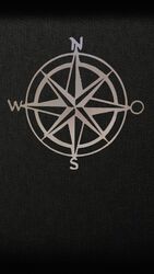 Deko Figur Metall Wand Windrose Maritime Kompass Windrichtungen in allen Farbe