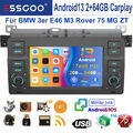 Für BMW E46 3er 318 320 325 M3 Rover 75 MGZT Autoradio GPS NAVI 2+64G Carplay BT