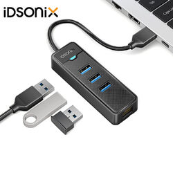 4in1 TYP A USB 3.0 HUB Verteiler Splitter Adapter Super Speed Datenhub 4 Port 