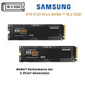 Samsung 970 Evo Plus SSD Festplatte M2 Interne 1TB 2TB 500GB NVME Solid State