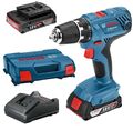 Bosch Pro 18V Akku-Bohrschrauber GSR 18V-21, 2 Akkus 2,0 Ah, L-CASE Neu in OVP.