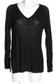 PIMKIE V-Ausschnitt-Pullover Damen Gr. DE 36 schwarz Casual-Look