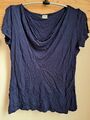 Esprit Shirt XXL Struktur Blau