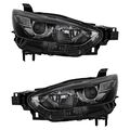 Halogen Scheinwerfer Set links & rechts Hauptscheinwerfer H11 für Mazda CX-3