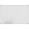 MAUL 6465084 MAUL Whiteboard MAULstandard 90,0 x 60,0 cm mit Raster 1,0 x 1,0 cm