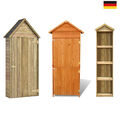 Geräteschuppen Holz Gartenschrank Gerätehaus Garten Schrank Werkzeugschrank