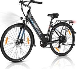 VARUN 28 Zoll Elektrofahrrad 250 W 48V 7 Gänge E-Mountainbike Damen/Herren Ebike