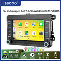 Für VW Golf 5 6 Passat B6 Polo Miltivan 7'' Carplay Autoradio Android 13 GPS Nav