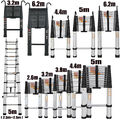 Alu 6m 5 4m Teleskopleiter Stehleiter Anlegeleiter Mehrzweckleiter Ladder Leiter