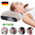 Memory Foam Kopfkissen Orthopädisch Nackenstützkissen Nackenkissen 1000g