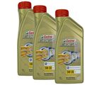 3x Castrol EDGE 15665F TITANIUM FST 5W-30 LL 1L FÜR PORSCHE MERCEDES VW AUDI