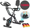 3 in 1 Heimtrainer Ergometer Fahrrad mit APP Hometrainer Fitnessbike klappbar DE