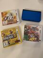 Nintendo 3DS XL Handheld-Spielkonsole - Blau/Schwarz (2201332) + 3 Spiele