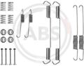 1x 0689Q A.B.S. Zubehörsatz, Bremsbacken für ALFA ROMEO,CITROËN,FIAT,PEUGEOT