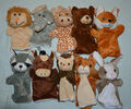 Handpuppe ,Pferd,Fuchs, Bär, Löwe, Giraffe, Hase, Igel u.a  , Tier wählbar