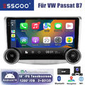 Für VW Passat B7 2010-2015 DAB+ 32G Android 14 Autoradio Carplay BT GPS Navi KAM