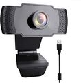 AI-Link Full HD Webcam 1080P mit Mikrofon USB Kamera Streaming, Konferenzen