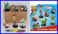 TOY STORY Disney SET 6 Figure Buildable BUZZ WOODY REX TOMY Gasha