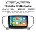 Android 13 Autoradio CarPlay 9"Für KIA SPORTAGE QL 2016-2018 GPS Navi WiFi 2+32G